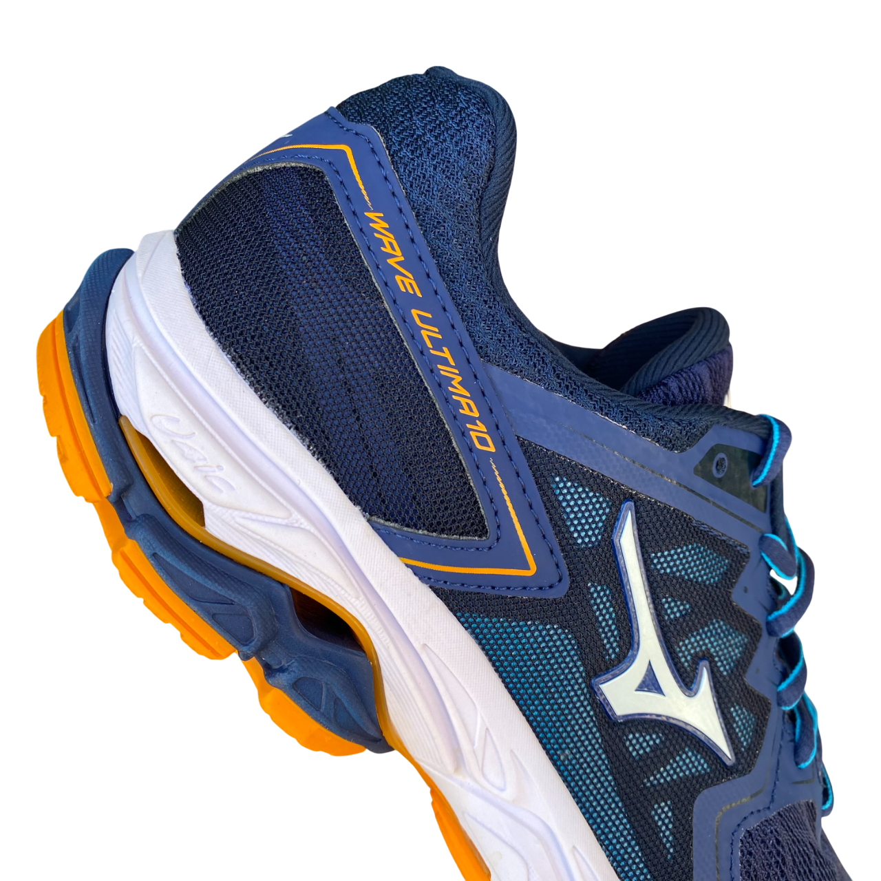Mizuno Scarpa Running Uomo Wave Ultima 10 Blu J1GC180901 - Ammortizzazione Comfort - tallone