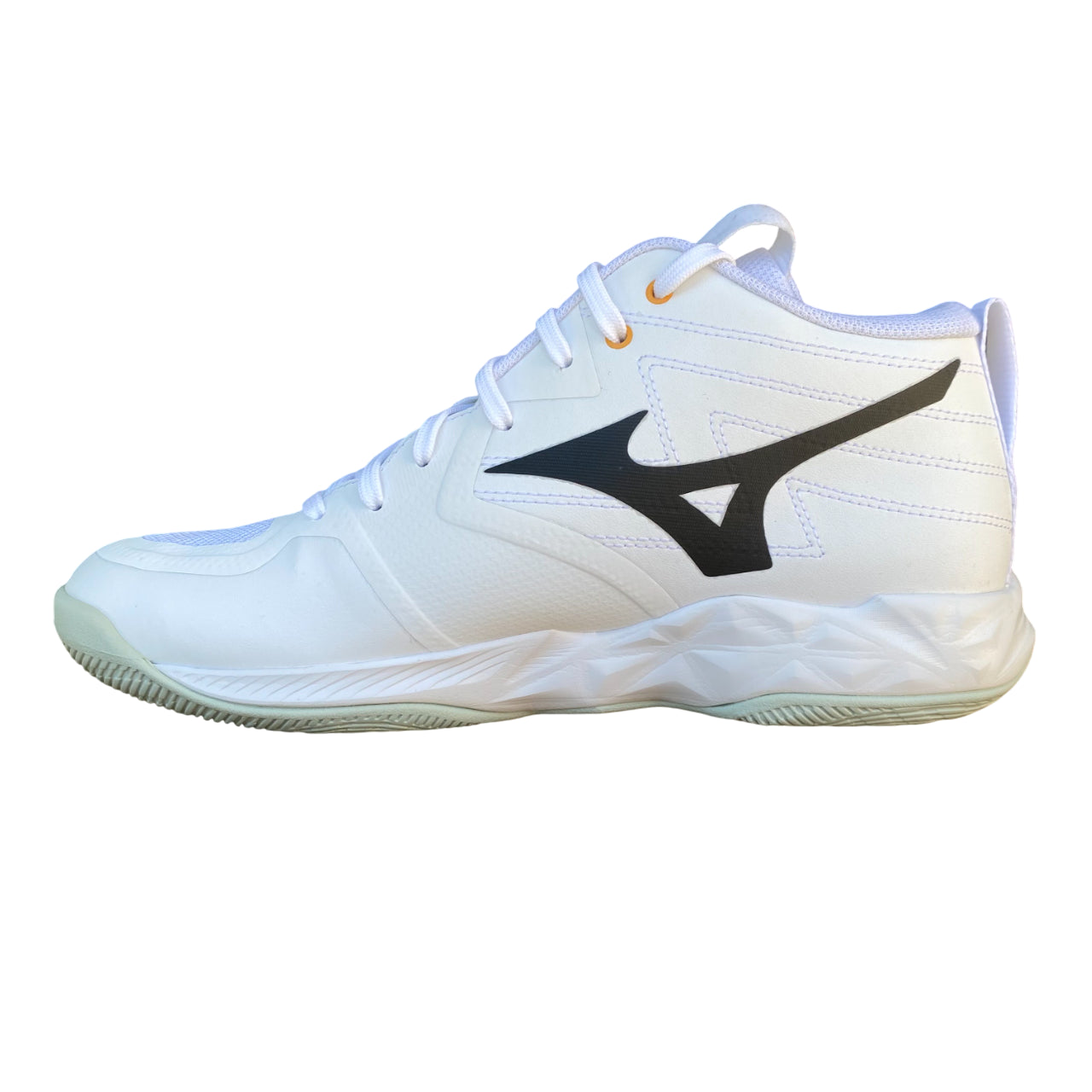 Mizuno Wave Momentum Pro Mid V1GA254521 Bianco - Scarpe da Pallavolo con Ammortizzazione e Stabilità Avanzate - interno