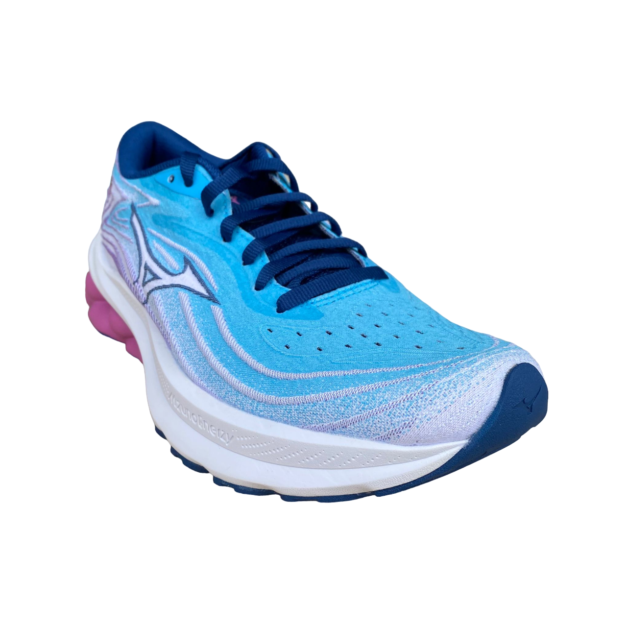 Mizuno scarpa da corsa da donna Wave Skyrise 5 J1GD240923 azzurro blu giacinto