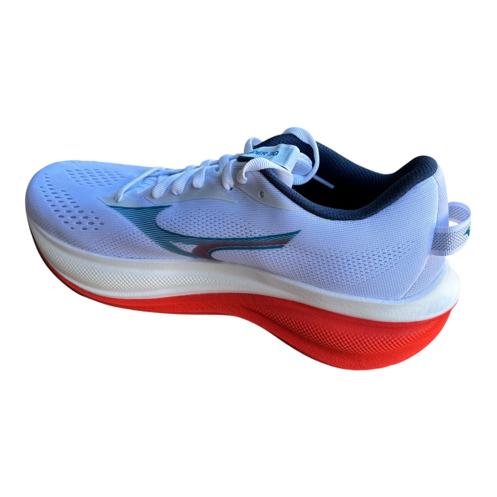 Mizuno scarpa running uomo Wave Rider 30 J1GM262051 White-Blue Jewel-Orange