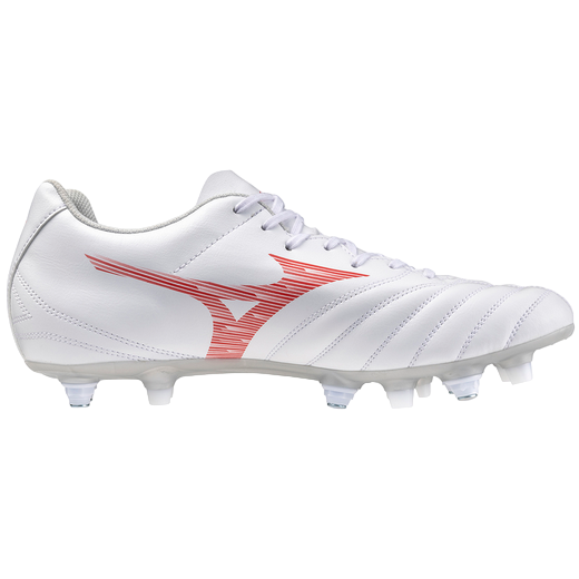 Mizuno scarpa da calcio da uomo Monarcida Neo III Select Mix P1GC242560 bianco-rosso