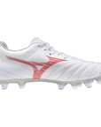Mizuno scarpa da calcio da uomo Monarcida Neo III Select Mix P1GC242560 bianco-rosso