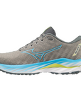 Mizuno scarpa da corsa da uomo antipronazione Wave Inspire 19 J1GC234451 grigio-azzurro