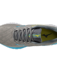 Mizuno scarpa da corsa da uomo antipronazione Wave Inspire 19 J1GC234451 grigio-azzurro