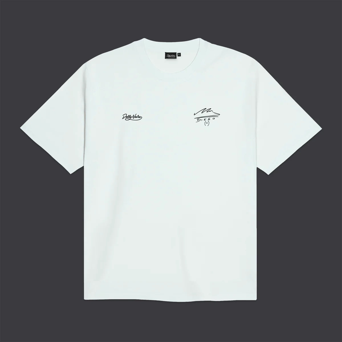 Dolly Noire T-shirt da uomo Live is Life TS1366-T4-03 celeste