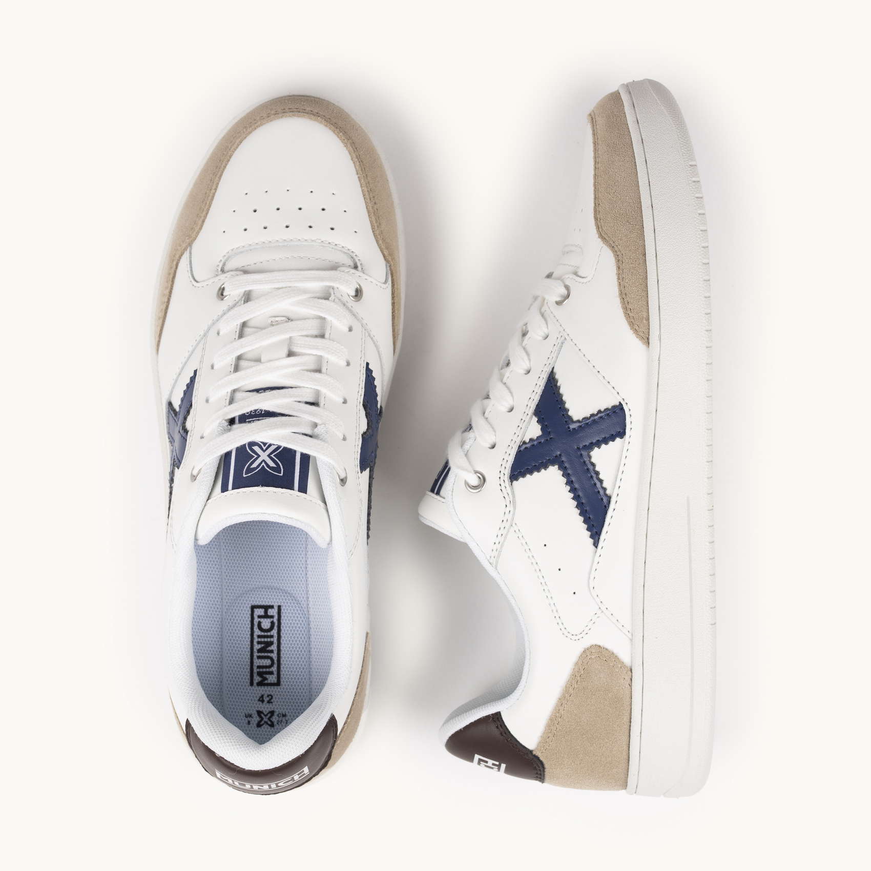 Munich Legit Uomo - Sneakers 8907115 Bianco