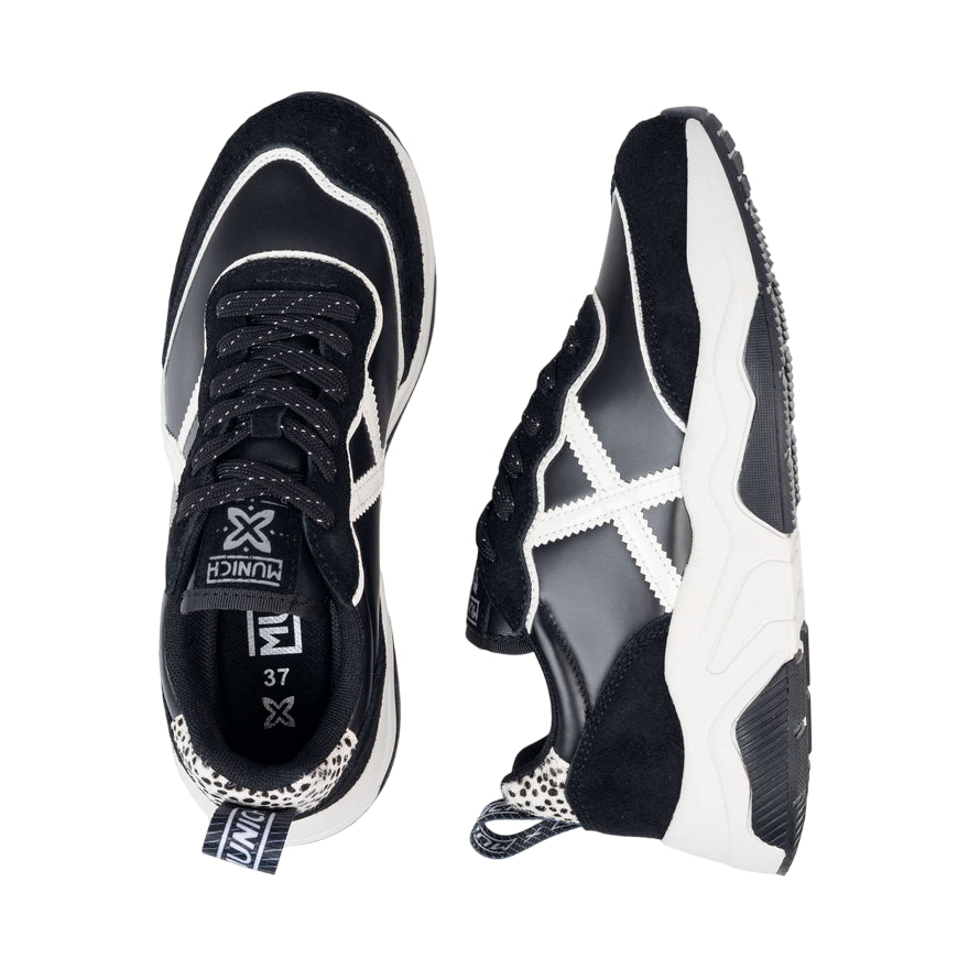 Munich Wave Nera - Sneaker Donna 8770176 - vista dall'alto