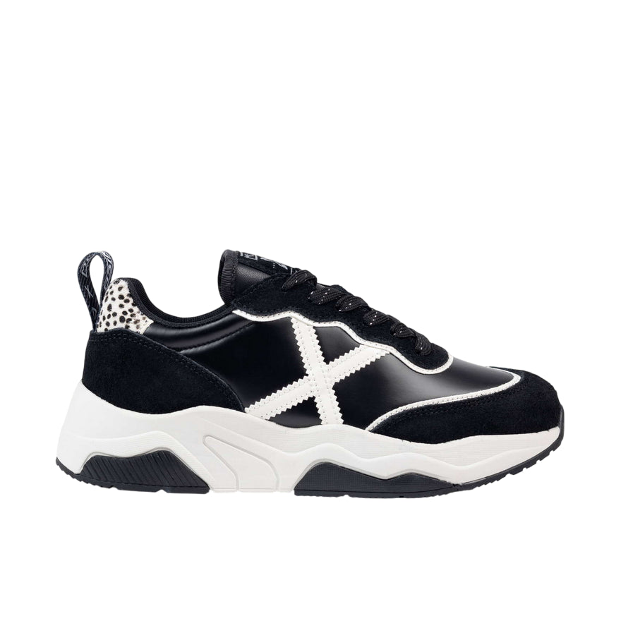 Munich Wave Nera - Sneaker Donna 8770176 - vista laterale esterno