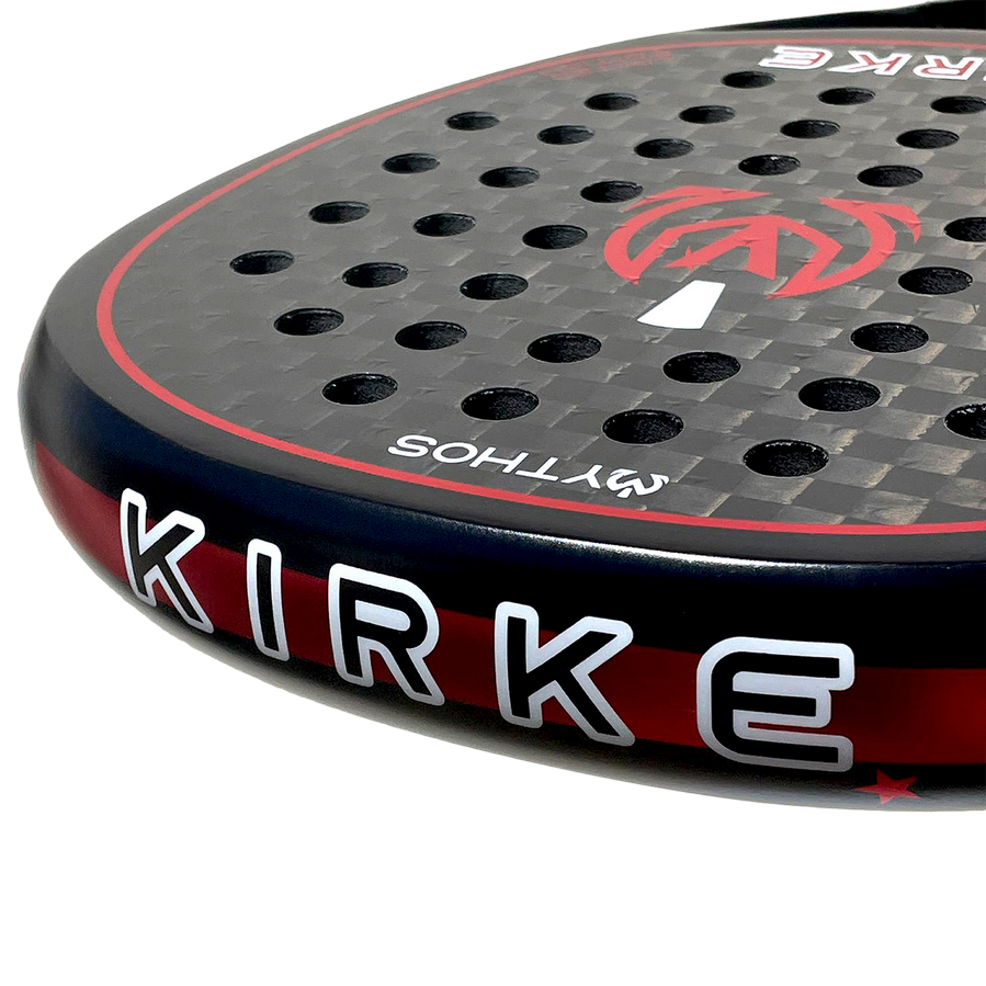 Mythos KIRKE Ltd racchetta da padel edizione limitata con telaio in carbonio forma diamante per giocatori avanzati