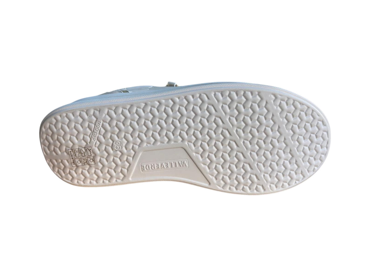 Valleverde scarpa sneakers da donna con zeppa 35494L avorio
