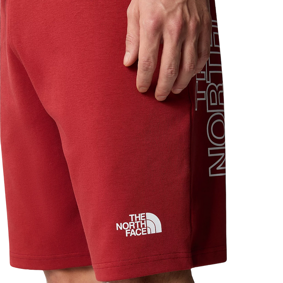 The North Face pantaloncino sportivo da uomo Graphic Light NF0A3S4FPOJ ruggine