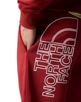 The North Face pantaloncino sportivo da uomo Graphic Light NF0A3S4FPOJ ruggine
