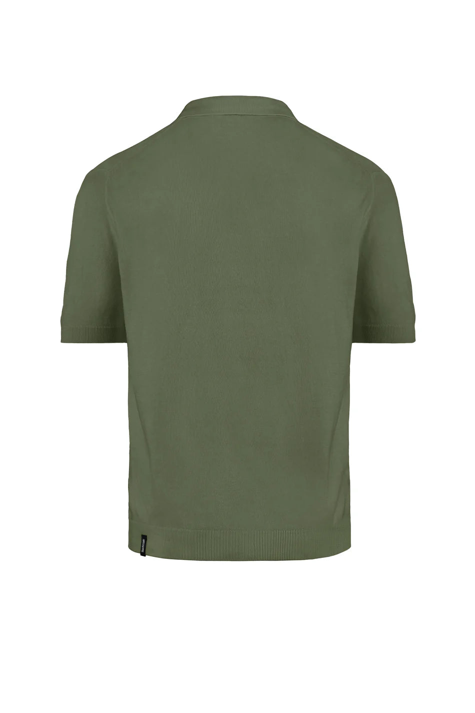 Bomboogie maglia in cotone con collo revers MM9709TKTP2 322 verde