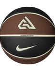 Nike pallone da pallacanestro Giannis All Court 2.0 nero-cuoio misura 7