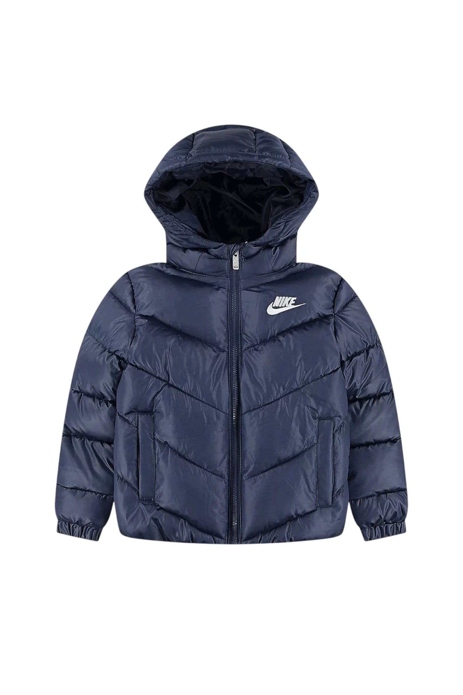Nike Giubbino Puffer Sportswear ADP con Cappuccio per Bambino 36N074-U90 blu