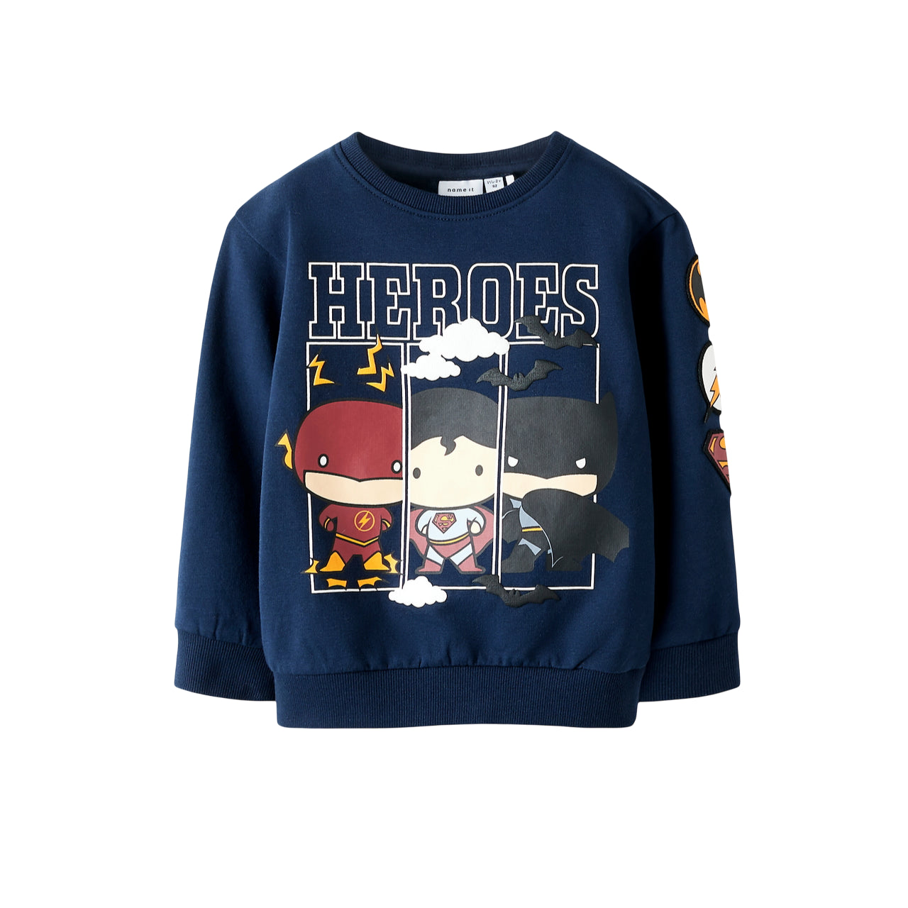 Name It Felpa Bambino 13249571 - Blu - Supereroi DC
