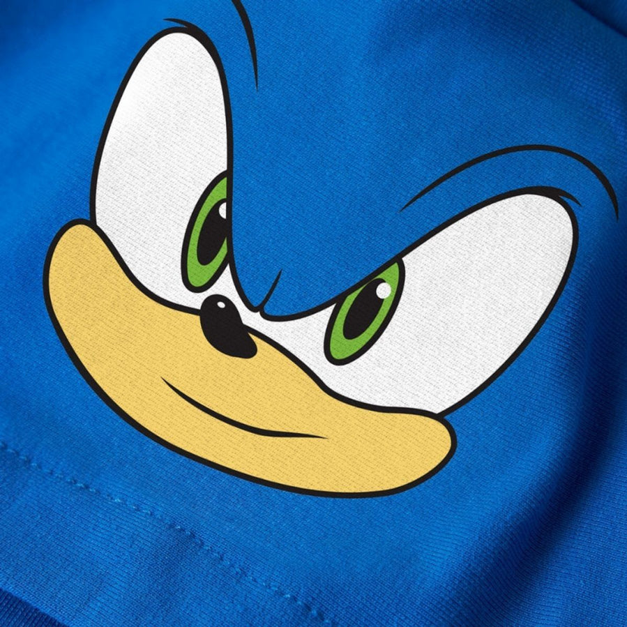 Name It Felpa Bambino Sonic 13249644 Azzurro – Comfort e Stile - dettaglio stampa 