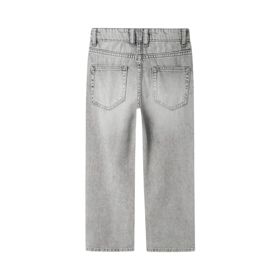 Name It Jeans Junior Grigio - Vista Posteriore Taglio Dritto