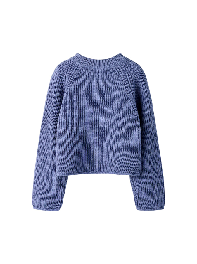 Name It Pullover Maglia Bambina 13234429 - Blue Ice - Viola - retro 