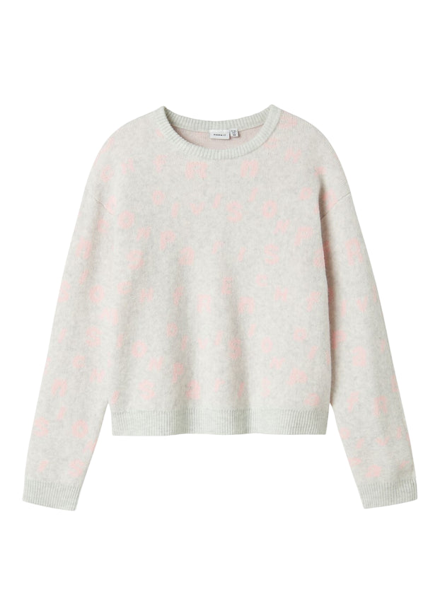 Name It Pullover Maglia Bambina 13247280 - Foline - Grigio
