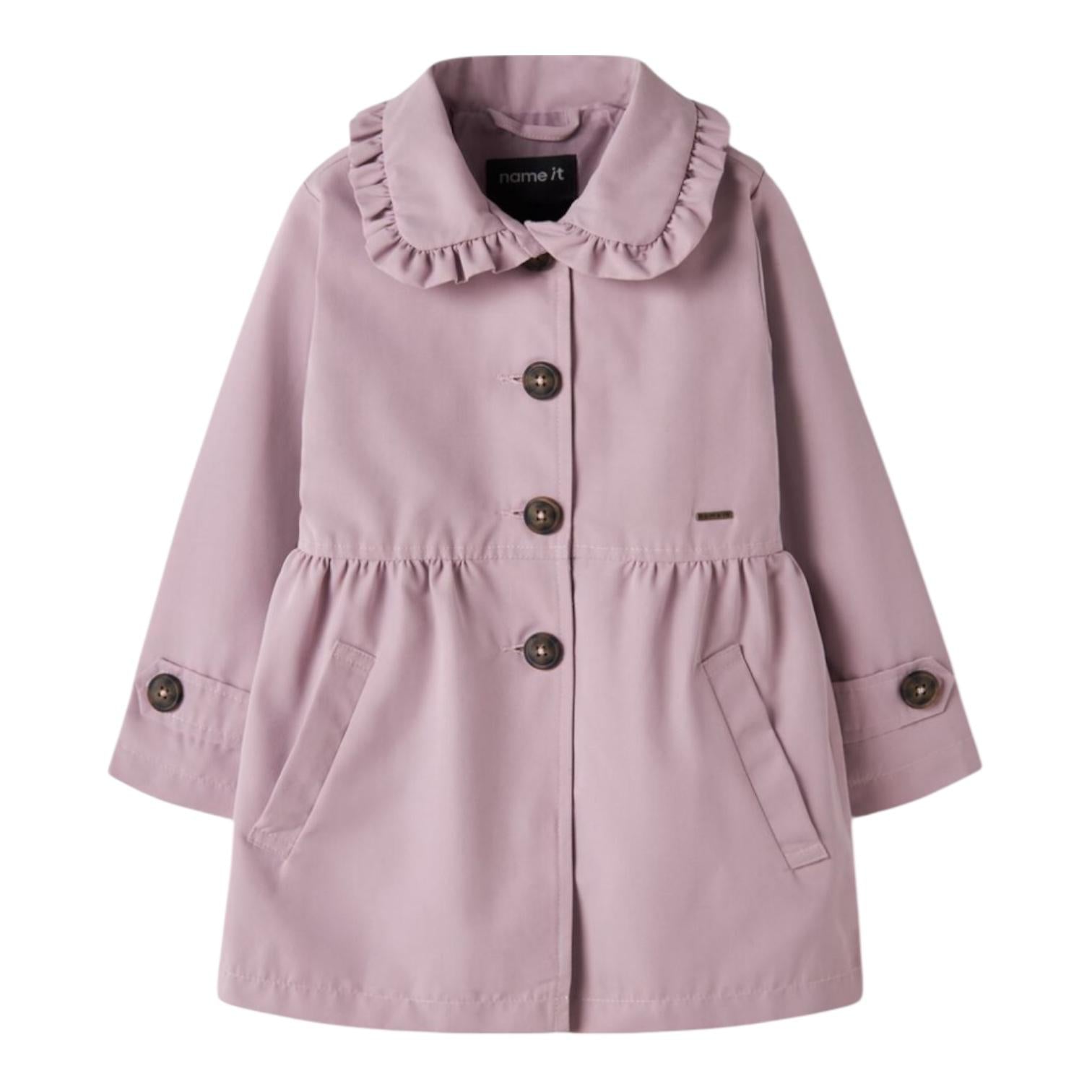 Name It Trench Bambina 13237544 Lilla