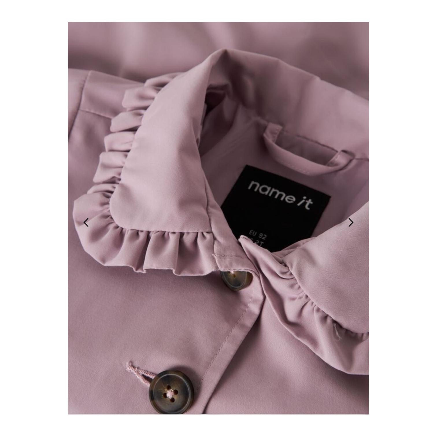 Name It Trench Bambina 13237544 Lilla