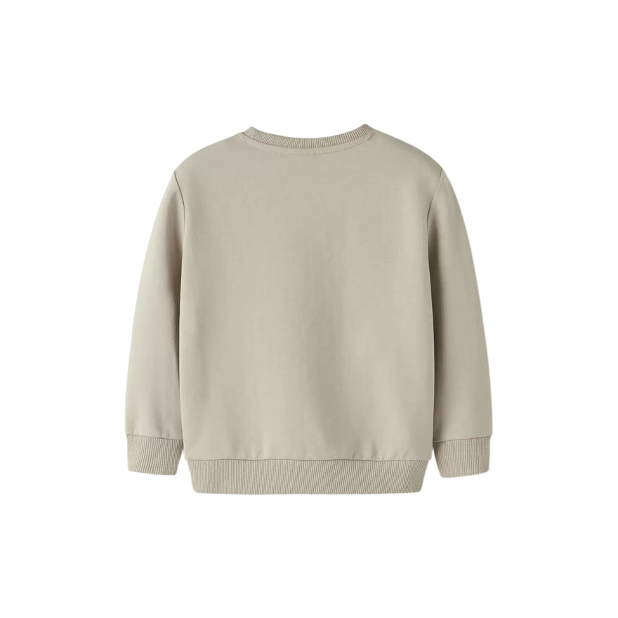 Name it Felpa Girocollo Bambino NYC Beige 13246599 - Vista Posteriore