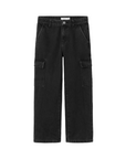 Name it pantalone in jeans con tasconi da bambino 13220709 nero