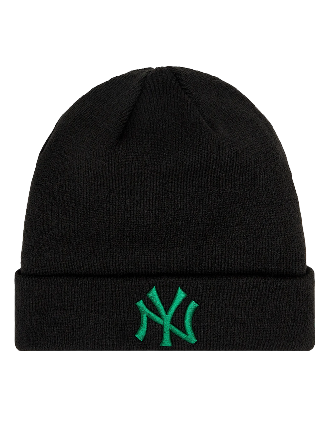 New Era cappellino a cuffia da adulto con logo New York Yankees League Essential 60364358 nero verde