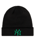 New Era cappellino a cuffia da adulto con logo New York Yankees League Essential 60364358 nero verde