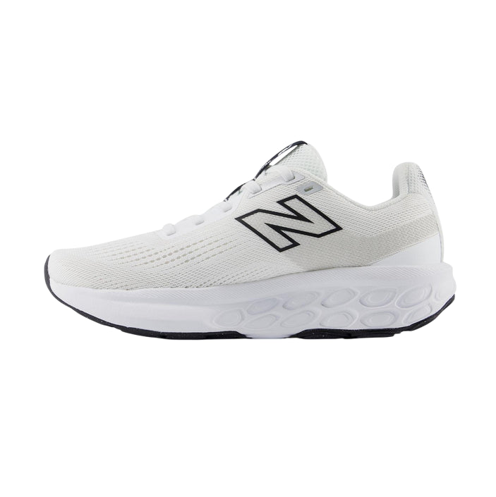 New Balance - Scarpa Running Donna Fresh Foam 520 W520CW9 Bianco-Nero - laterale interno