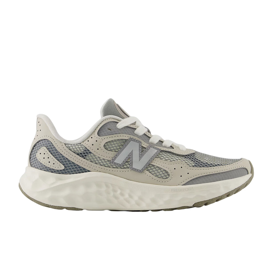 New Balance - Scarpa Running Donna Fresh Foam ARISHI v4 TIRALUX WARISTM4 Grigio - vista laterale