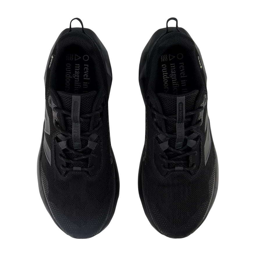New Balance - Scarpa Running Uomo Dynasoft Nitrel v6 Gore Tex® MTNTRGB6 Nero - vista dall'alto
