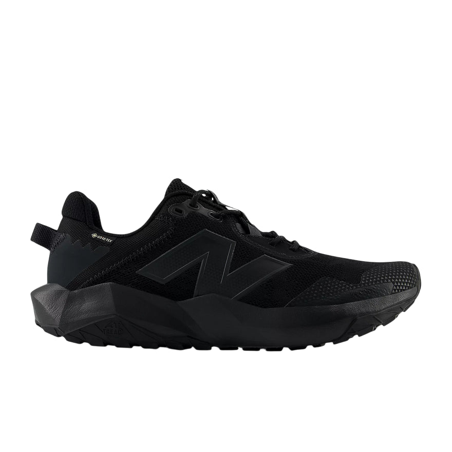 New Balance - Scarpa Running Uomo Dynasoft Nitrel v6 Gore Tex® MTNTRGB6 Nero - vista laterale
