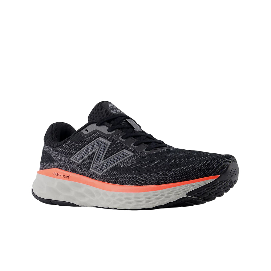 New Balance - Scarpa Running Uomo Fresh Foam X EVOZ v4 MEVOZRU4 Nero - vista 3/4