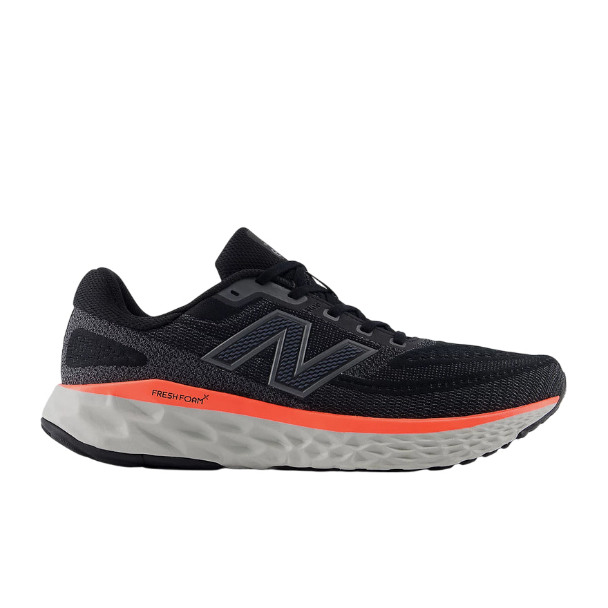 New Balance - Scarpa Running Uomo Fresh Foam X EVOZ v4 MEVOZRU4 Nero - vista laterale