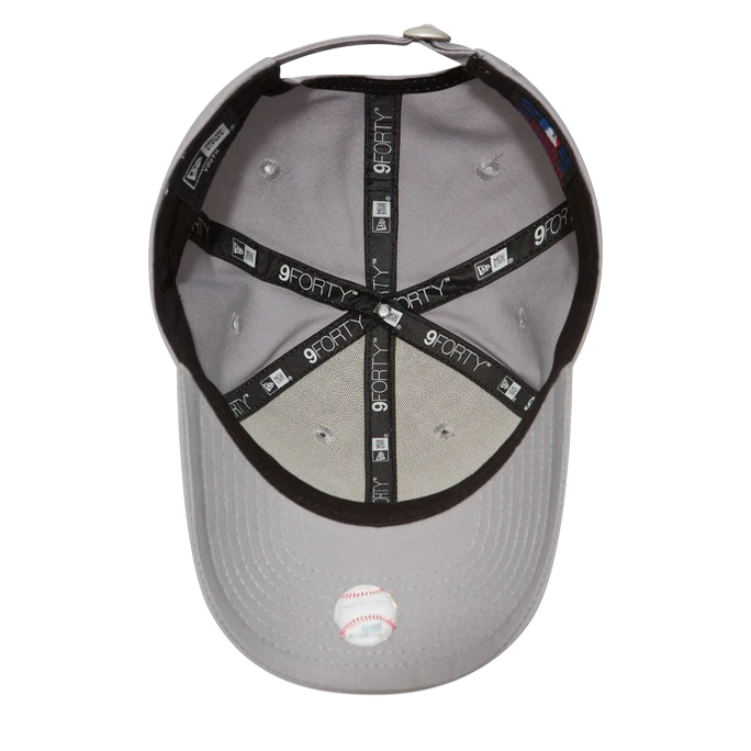 New Era - Cappellino 9FORTY Yankees Essential 10531940 Grigio - INTERNO