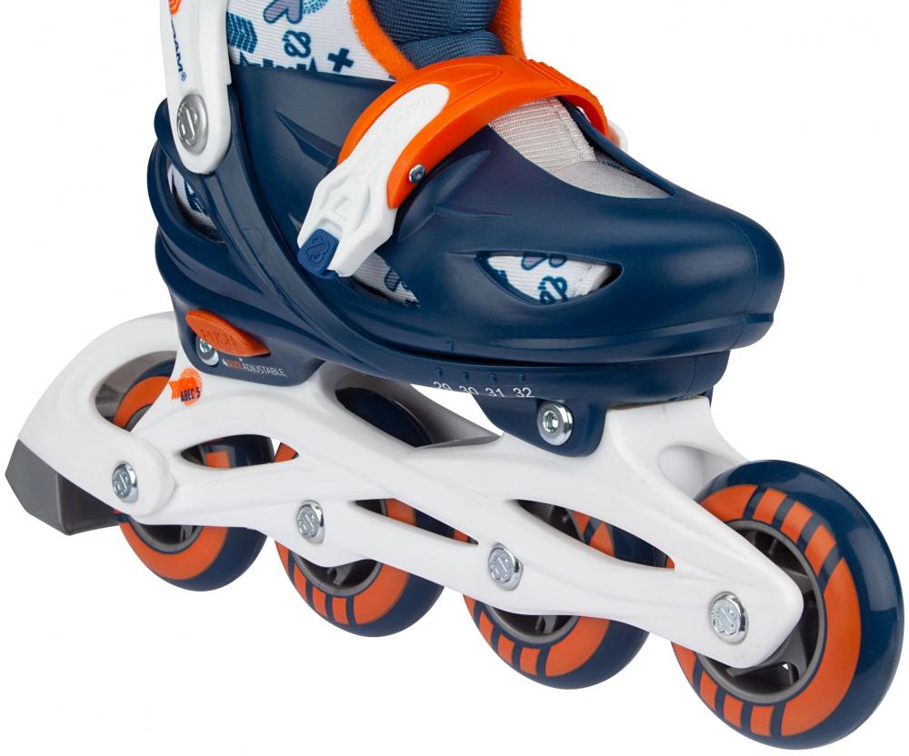 Nijdam Pattini in linea regolabili Traffic Racer N20AA01 NVY blu