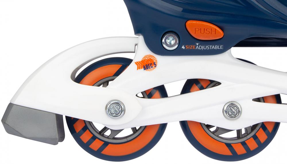 Nijdam Pattini in linea regolabili Traffic Racer N20AA01 NVY blu