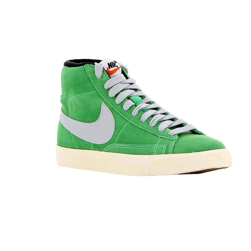 Nike scarpa sneakers da uomo Blazer Mid Premium 538282 302 verde