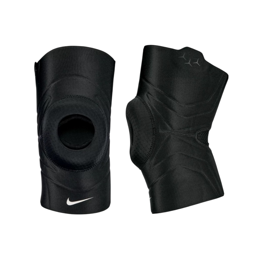 Nike Ginocciera Pro Open 3.0 con foro rotuleo N1000675010 nero