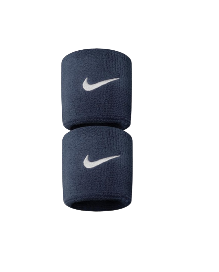 Nike Polsino tergisudore Swoosh Wristbands NNN04416OS 416 blu notte