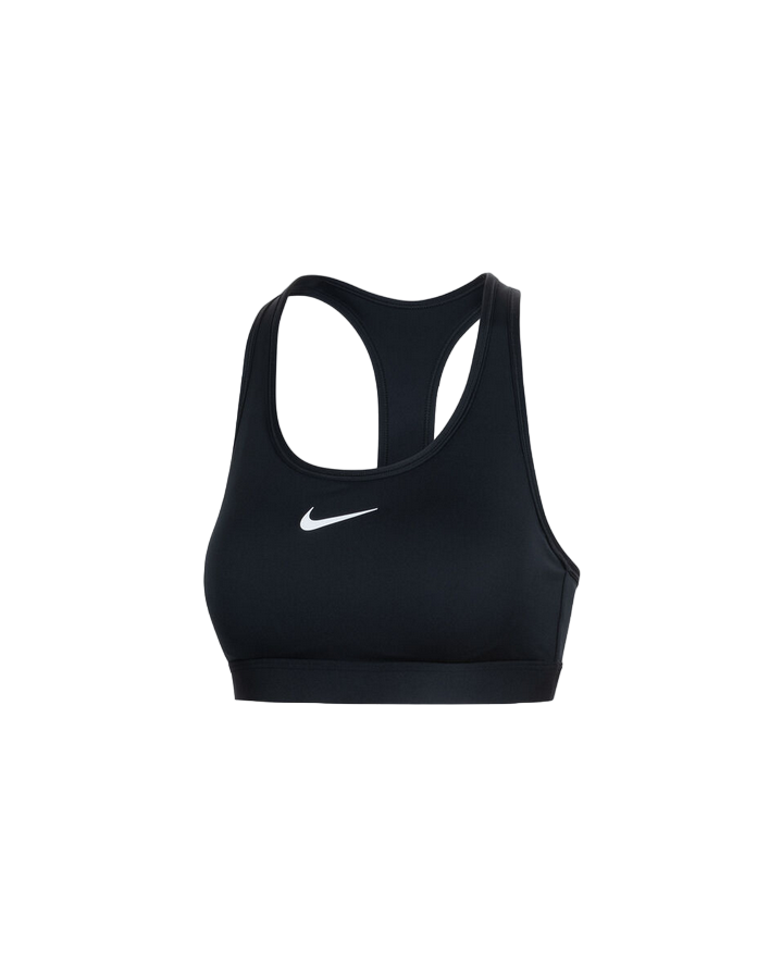 Nike Top con supporto medio da donna Swoosh DX6821-010 nero