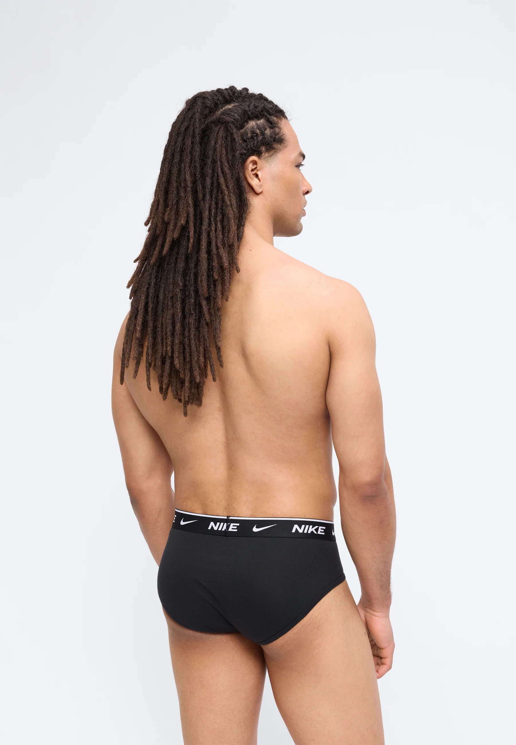 Nike 5 Slip da uomo Essential Cotton Stretch KE1294-001 nero