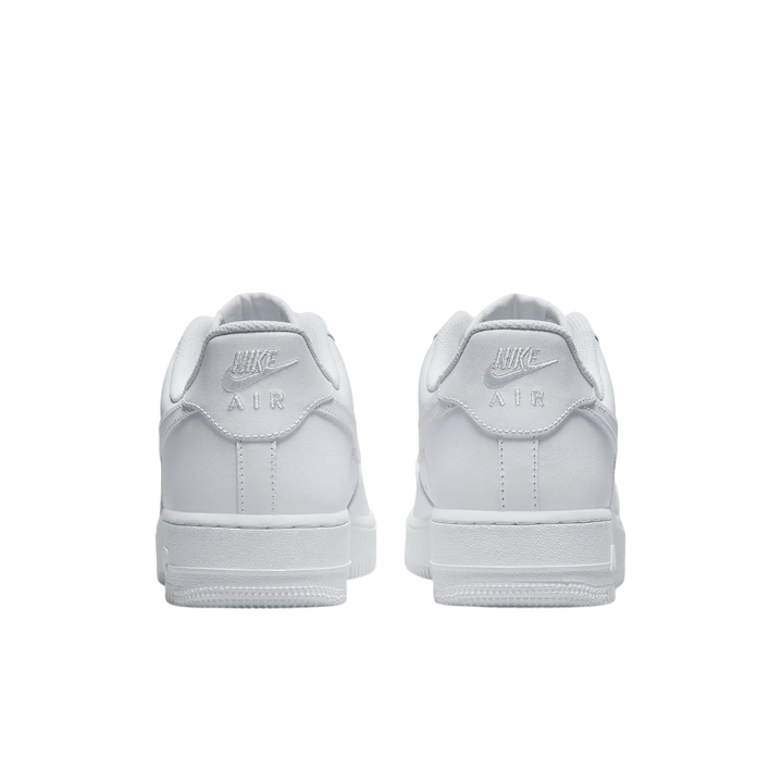 Nike Air Force 1 &#39;07 CW2288 111 sneakers bianche uomo vista laterale