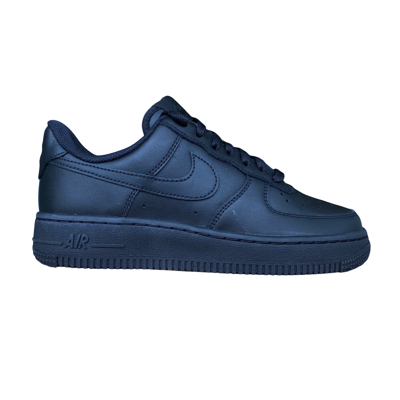 Nike Air Force 1 '07 total black da donna modello DD8959-001, sneakers iconiche con design classico, suola in gomma e tomaia in pelle premium per stile urbano - esterno