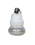 Nike Air Max 270 bianche da donna modello AH6789-100 con unità Air visibile, design moderno e comfort superiore per uso quotidiano e sportivo - tallone