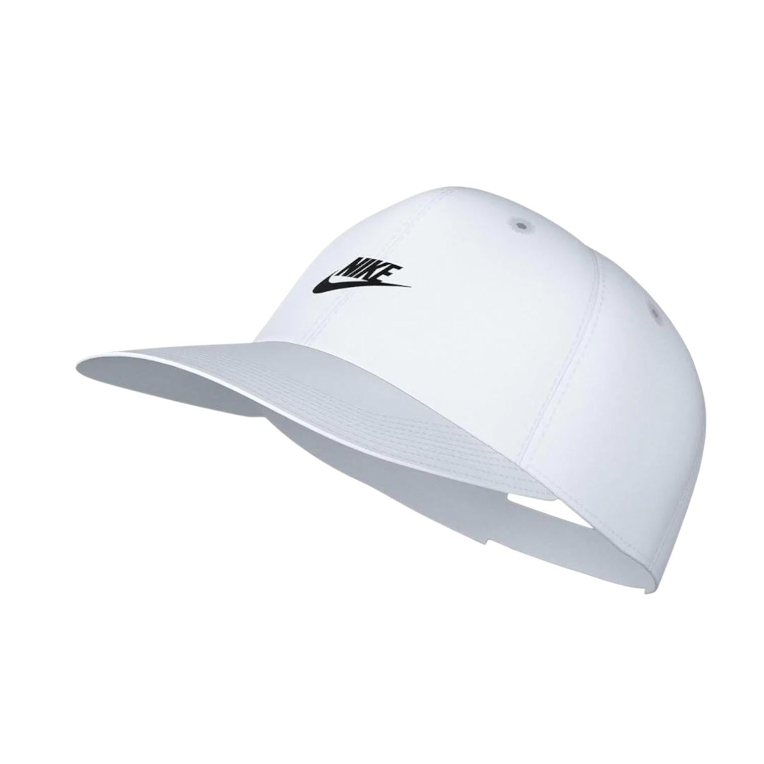 Nike Berretto con visiera da bimbo 8A2902-001 bianco