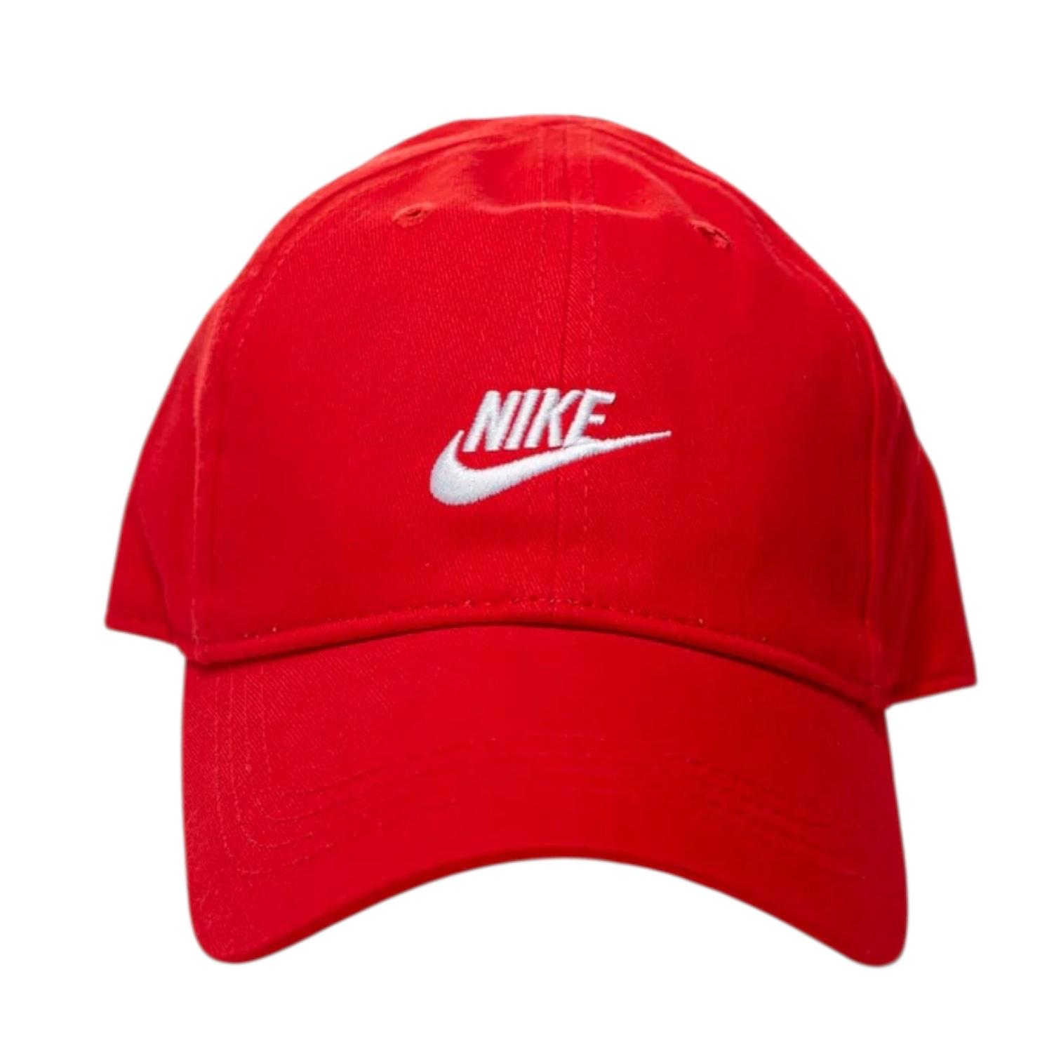 Nike Berretto con visiera da bimbo 8A2902-U10 rosso