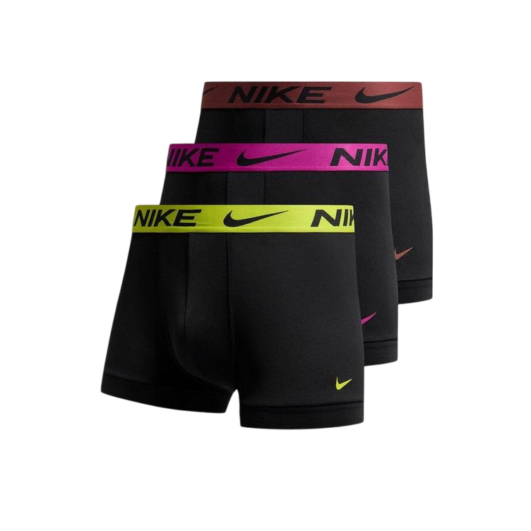Nike Boxer Uomo Dri-FIT Essential KE1156 U96 – Set da 3, Microfibra Traspirante e Comfort Estremo
